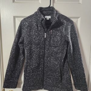 Calvin Klein Charcoal Knit Jacket